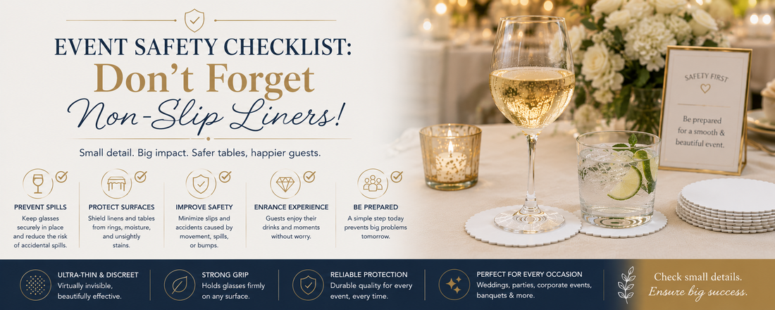 Event Safety Checklist: Don’t Forget Non-Slip Liners
