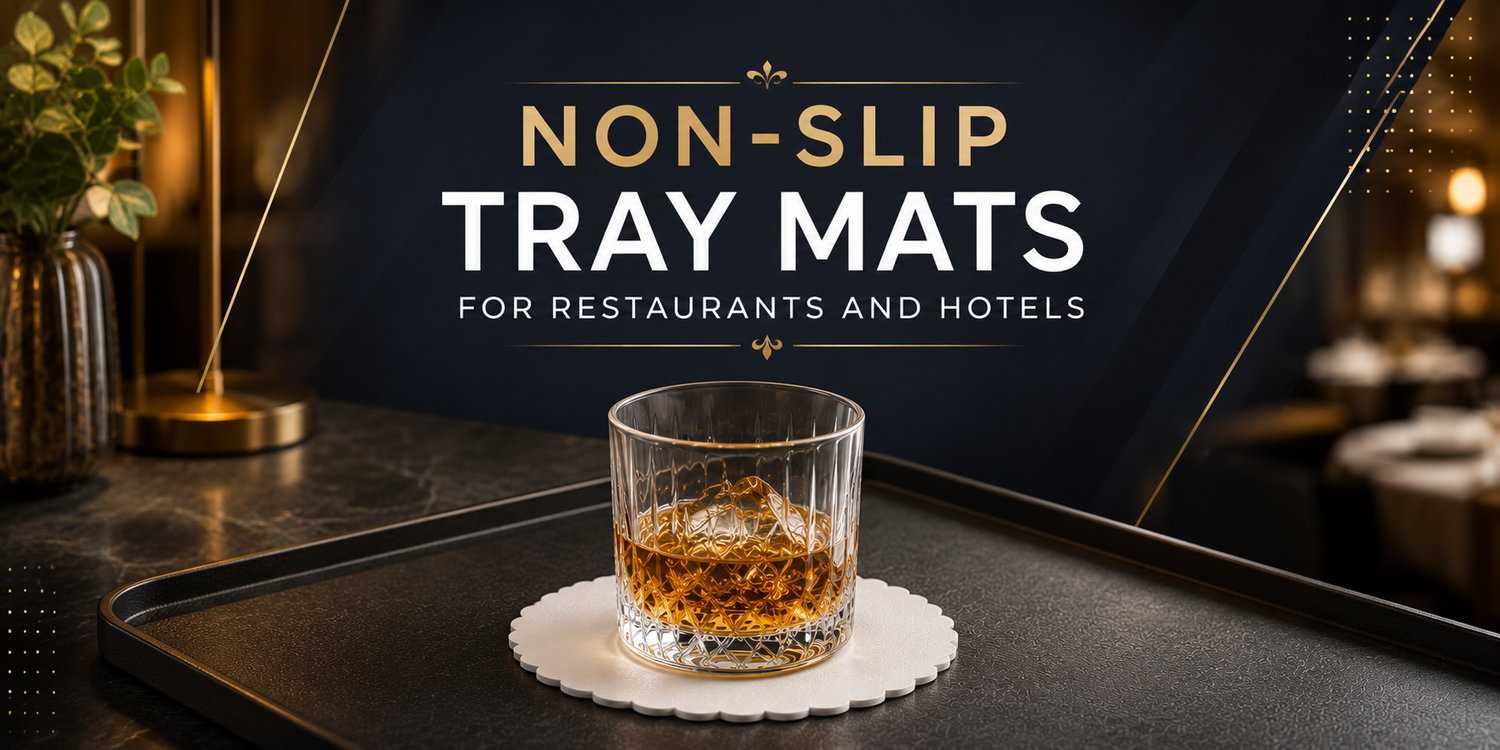 Non-Slip Tray Mats for Restaurants and Hotels