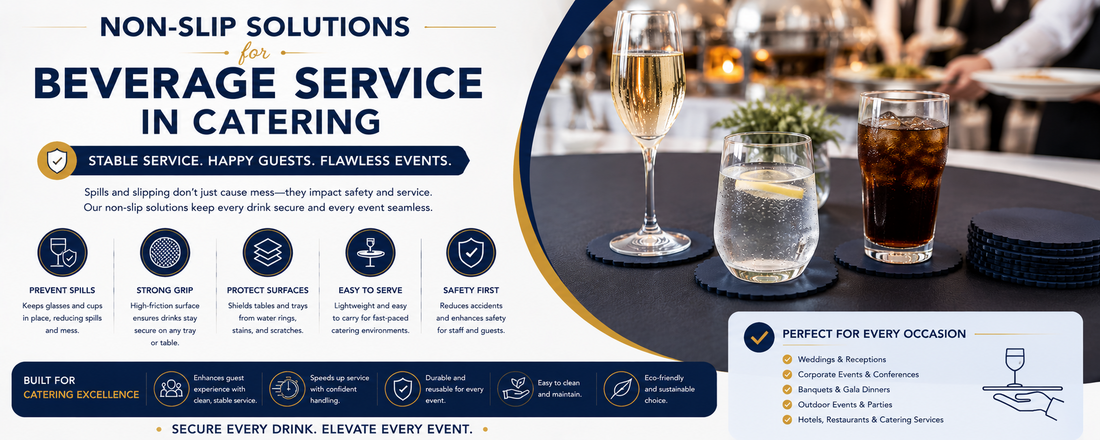 Non-Slip Solutions for Beverage Service in Catering