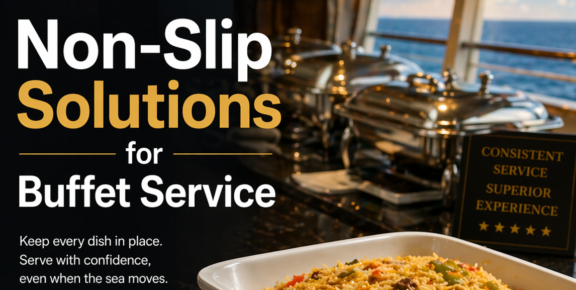 Why Non-Slip Solutions are Essential for Buffet & Catering Service