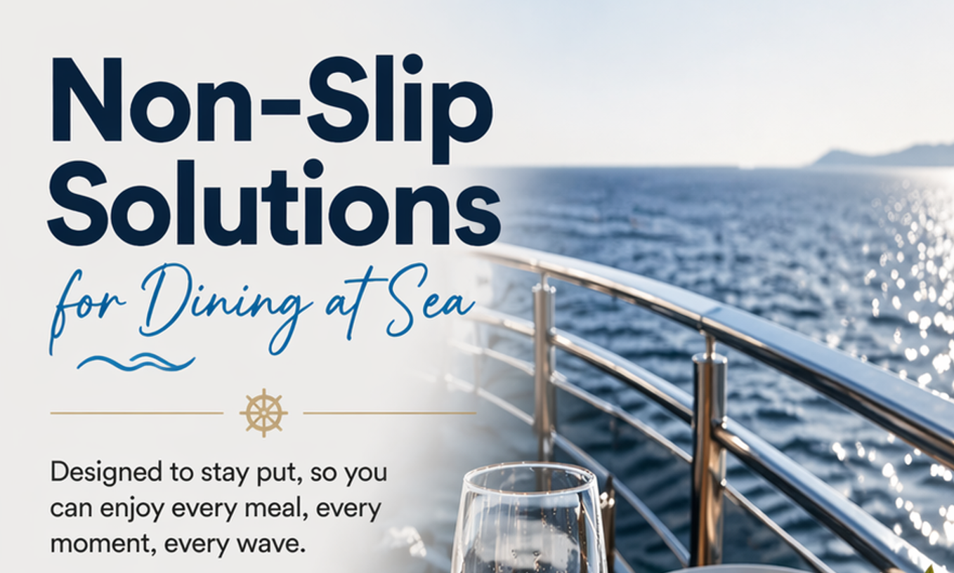 Non-Slip Solutions for Dining at Sea
