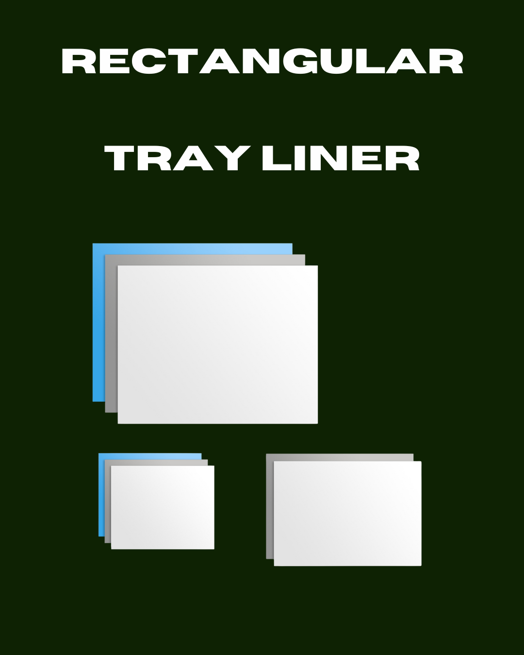 Rectangular Tray Liner